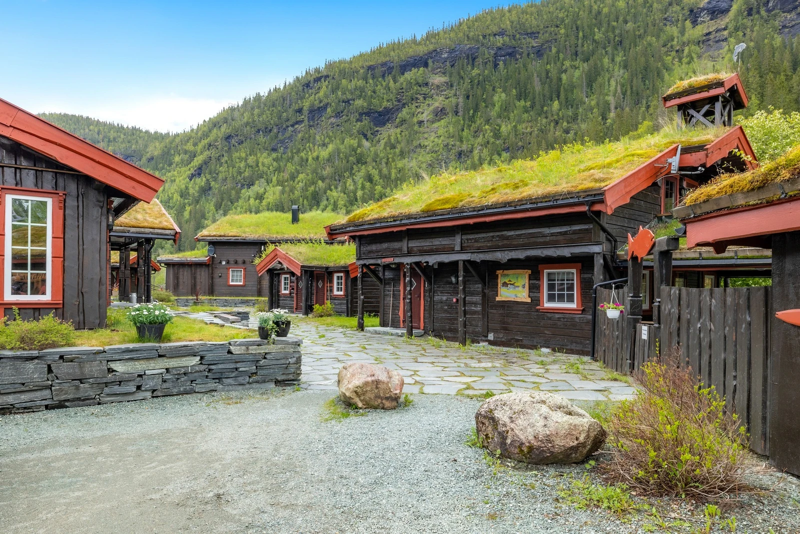 Laksesætra i tunet